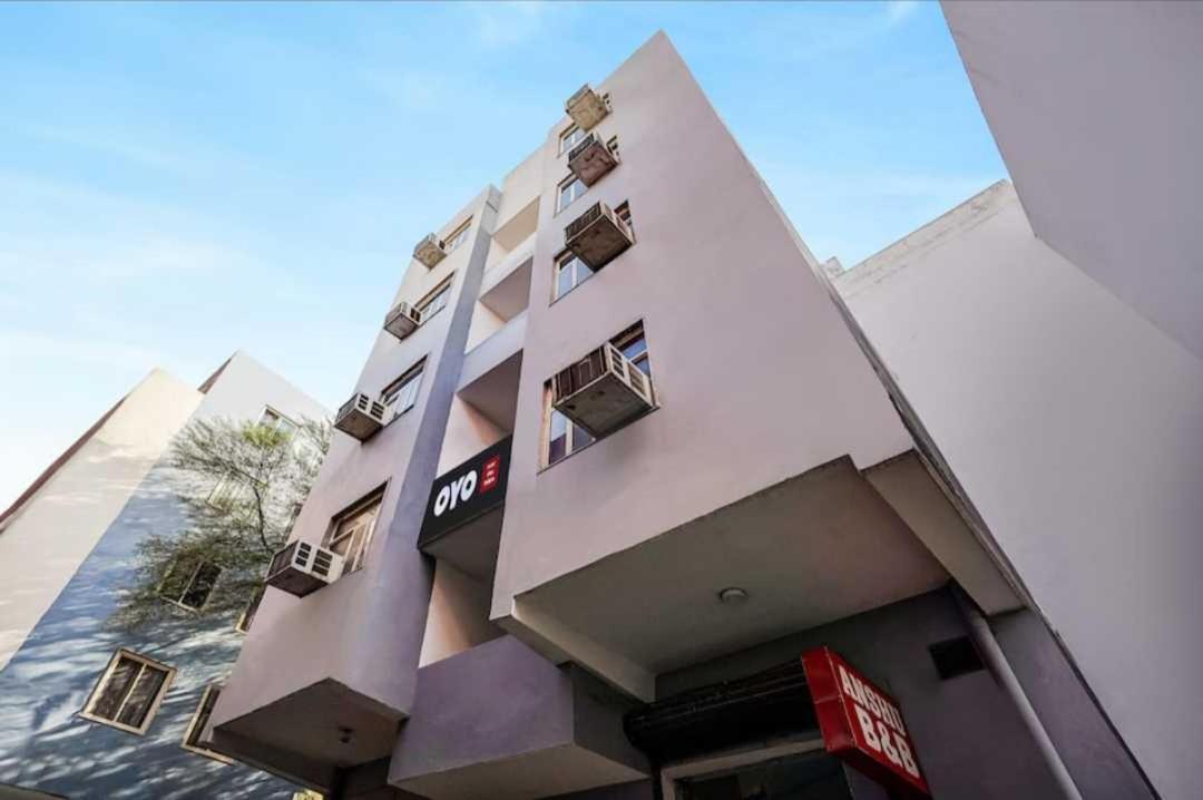 Hotel O Anshu B&B Neu-Delhi Exterior foto